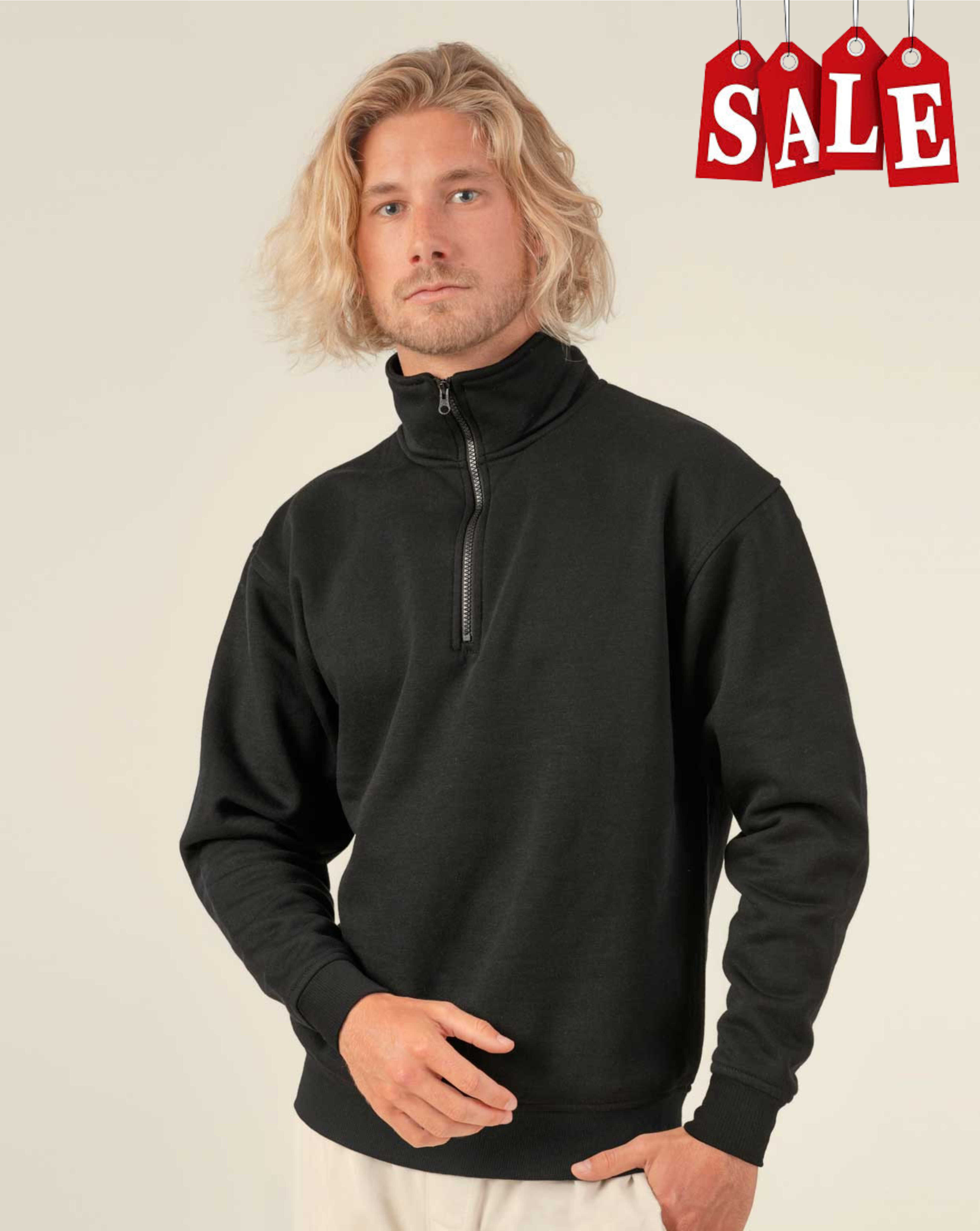 JHK HALF ZIP SWEATSHIRT